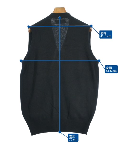 COMME des GARCONS HOMME（コムデギャルソンオム）ベスト 黒 サイズ:-(M位) メンズ/2200658560019