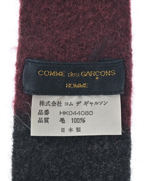 COMME des GARCONS HOMME（コムデギャルソンオム）ネクタイ 赤 サイズ:- メンズ/2200658560118