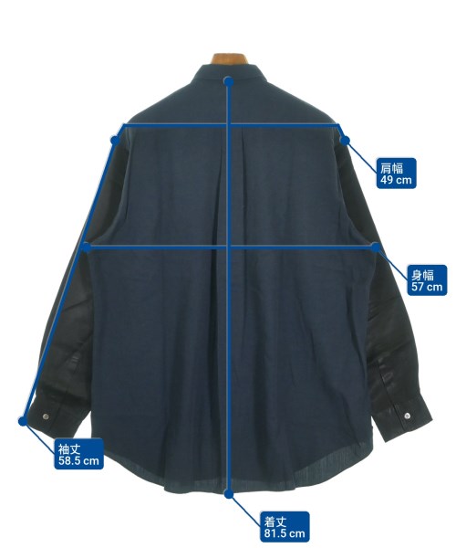 COMME des GARCONS HOMME（コムデギャルソンオム）カジュアルシャツ 紺 サイズ:-(XL位) メンズ/2200658941085