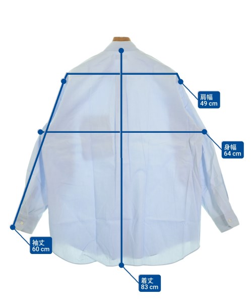 COMME des GARCONS HOMME（コムデギャルソンオム）カジュアルシャツ 青 サイズ:-(XL位) メンズ/2200658941146