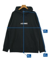 COMME des GARCONS HOMME（コムデギャルソンオム）パーカー 黒 サイズ:L メンズ/2200659092069