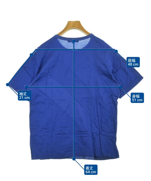 COMME des GARCONS HOMME（コムデギャルソンオム）Tシャツ・カットソー 青 サイズ:M メンズ/2200638308198