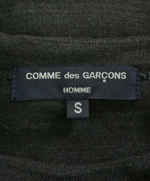 COMME des GARCONS HOMME（コムデギャルソンオム）Tシャツ・カットソー 黒 サイズ:S メンズ/2200638308204