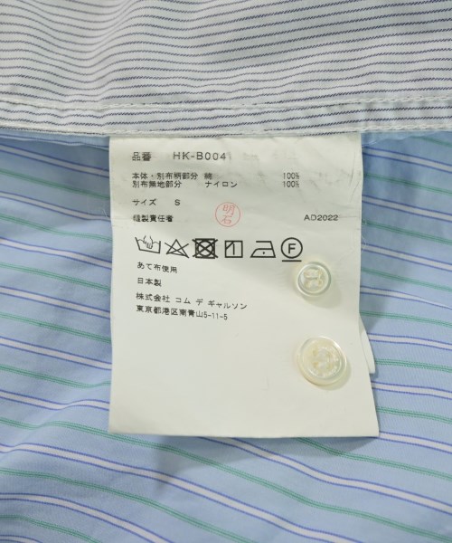 COMME des GARCONS HOMME（コムデギャルソンオム）カジュアルシャツ 青 サイズ:S メンズ/2200659467058