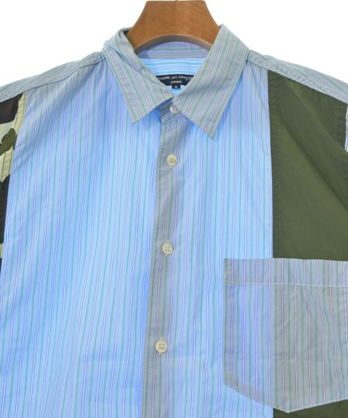 COMME des GARCONS HOMME（コムデギャルソンオム）カジュアルシャツ 青 サイズ:S メンズ/2200659467058