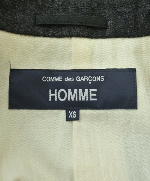 COMME des GARCONS HOMME（コムデギャルソンオム）テーラードジャケット グレー サイズ:XS メンズ/2200659770011