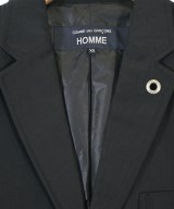 COMME des GARCONS HOMME（コムデギャルソンオム）テーラードジャケット 黒 サイズ:XS メンズ/2200659770035