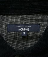 COMME des GARCONS HOMME（コムデギャルソンオム）カジュアルシャツ 黒 サイズ:S メンズ/2200659770042