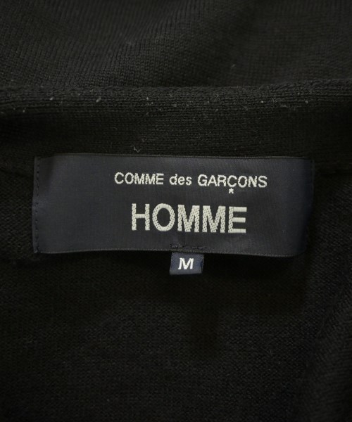 COMME des GARCONS HOMME（コムデギャルソンオム）カーディガン 黒 サイズ:M メンズ/2200659770059