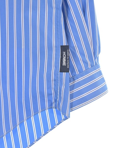 COMME des GARCONS HOMME（コムデギャルソンオム）カジュアルシャツ 青 サイズ:XS メンズ/2200659770073