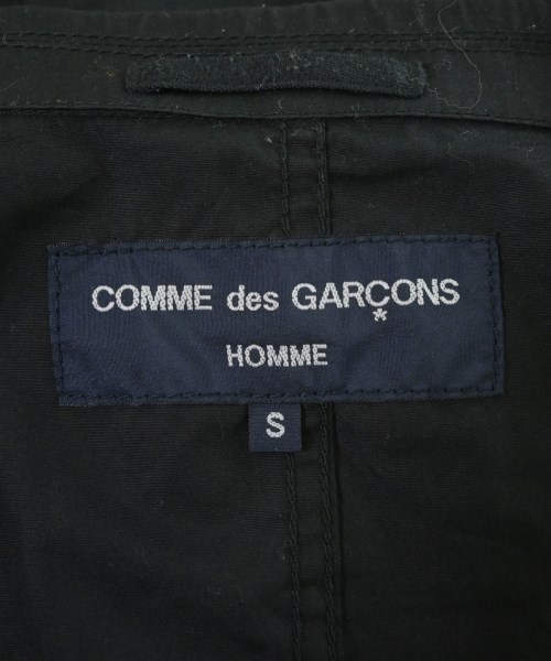 COMME des GARCONS HOMME（コムデギャルソンオム）ジャケット 黒 サイズ:S メンズ/2200655705062