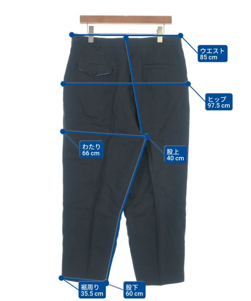 COMME des GARCONS HOMME（コムデギャルソンオム）スラックス 紺 サイズ:M メンズ/2200656449101