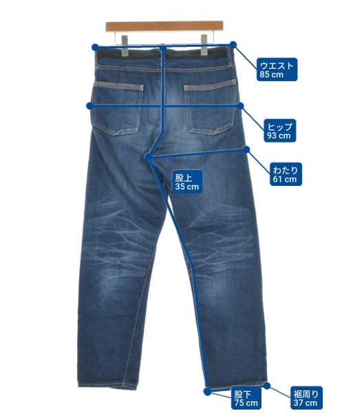 COMME des GARCONS HOMME（コムデギャルソンオム）デニムパンツ 紺 サイズ:M メンズ/2200660109077