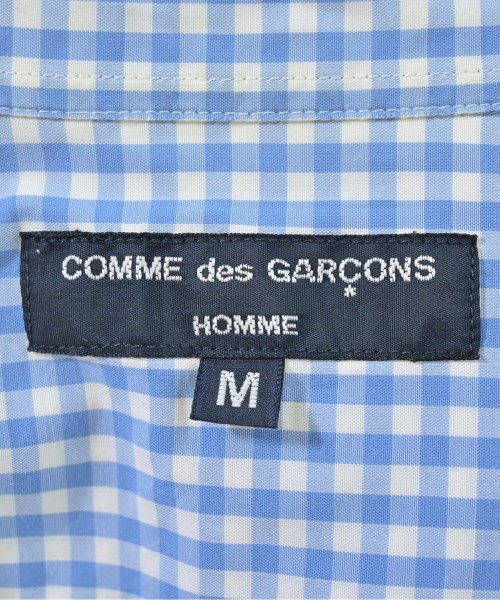 COMME des GARCONS HOMME（コムデギャルソンオム）カジュアルシャツ 青 サイズ:M メンズ/2200657271046