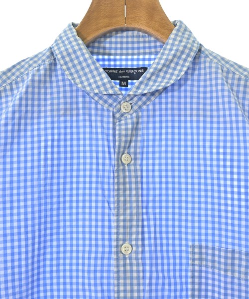 COMME des GARCONS HOMME（コムデギャルソンオム）カジュアルシャツ 青 サイズ:M メンズ/2200657271046
