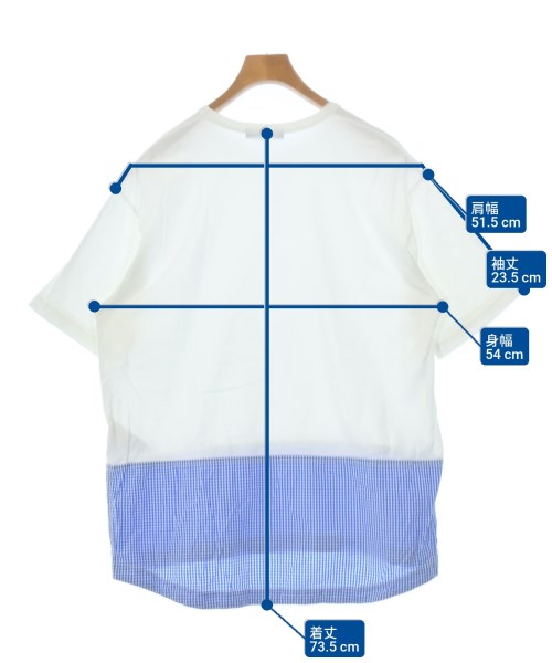 COMME des GARCONS HOMME（コムデギャルソンオム）Tシャツ・カットソー 白 サイズ:L メンズ/2200657271084