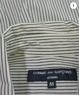 COMME des GARCONS HOMME（コムデギャルソンオム）カジュアルシャツ カーキ サイズ:M メンズ/2200660267357