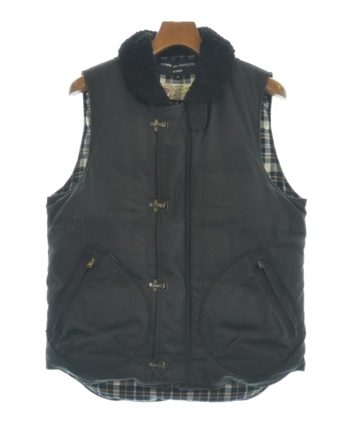 COMME des GARCONS HOMME(コムデギャルソンオム)ダウンジャケット/ダウンベスト 黒 サイズ:S/2200660898063