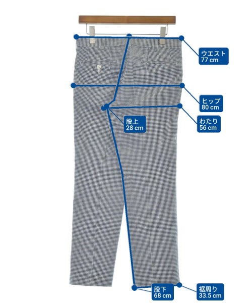 COMME des GARCONS HOMME（コムデギャルソンオム）スラックス 青 サイズ:SS メンズ/2200650495029