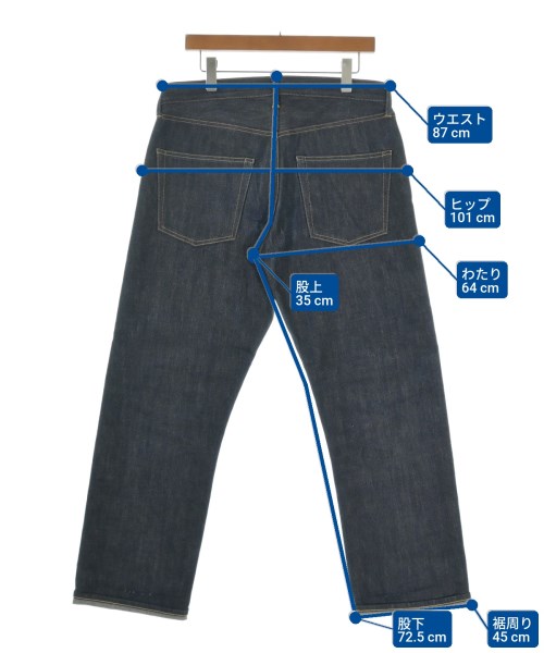 COMME des GARCONS HOMME（コムデギャルソンオム）デニムパンツ 紺 サイズ:M メンズ/2200652643039