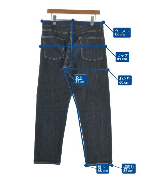 COMME des GARCONS HOMME（コムデギャルソンオム）デニムパンツ 紺 サイズ:S メンズ/2200652643046