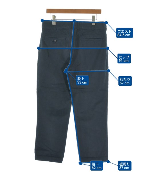 COMME des GARCONS HOMME（コムデギャルソンオム）チノパン 紺 サイズ:M メンズ/2200652643077