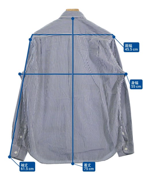 COMME des GARCONS HOMME（コムデギャルソンオム）カジュアルシャツ 紺 サイズ:M メンズ/2200652643190