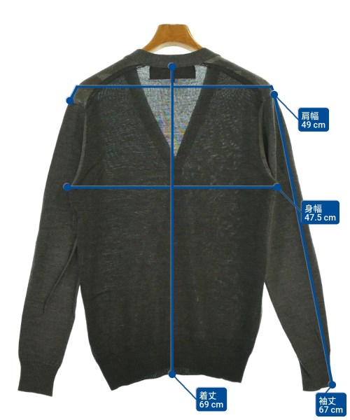 COMME des GARCONS HOMME（コムデギャルソンオム）カーディガン グレー サイズ:S メンズ/2200652643206