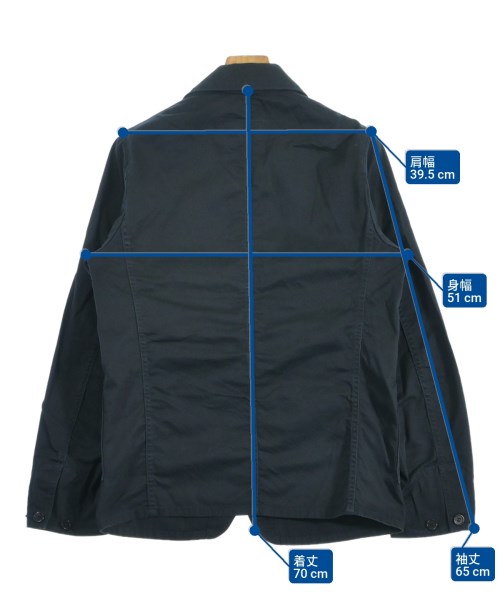 COMME des GARCONS HOMME（コムデギャルソンオム）カジュアルジャケット 紺 サイズ:XS メンズ/2200654998014