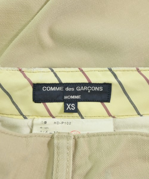 COMME des GARCONS HOMME（コムデギャルソンオム）チノパン ベージュ サイズ:XS メンズ/2200710519023