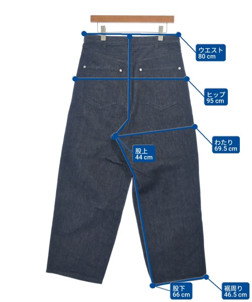 COMME des GARCONS HOMME（コムデギャルソンオム）デニムパンツ 紺 サイズ:XS メンズ/2200711658011