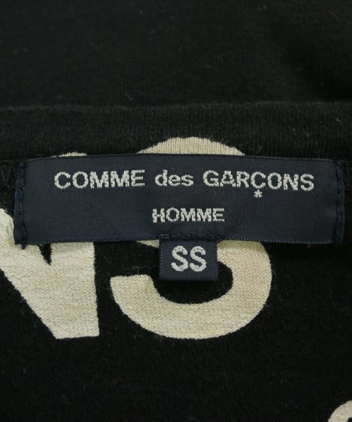 COMME des GARCONS HOMME（コムデギャルソンオム）Tシャツ・カットソー 黒 サイズ:SS(XS位) メンズ/2200711926110