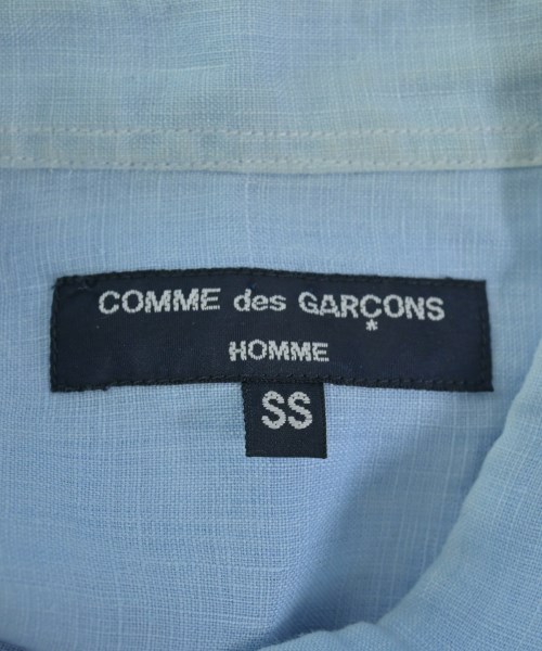 COMME des GARCONS HOMME（コムデギャルソンオム）カジュアルシャツ 青 サイズ:SS メンズ/2200712197038