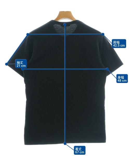 COMME des GARCONS HOMME（コムデギャルソンオム）Tシャツ・カットソー 黒 サイズ:S メンズ/2200712355094
