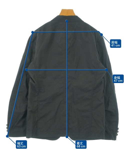 COMME des GARCONS HOMME（コムデギャルソンオム）ジャケット 黒 サイズ:S メンズ/2200712563017