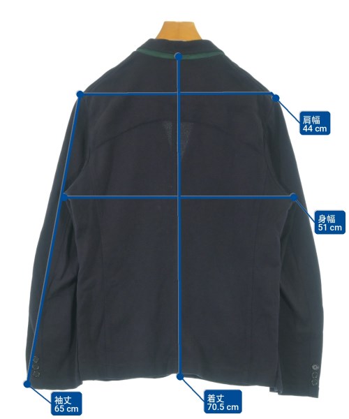 COMME des GARCONS HOMME（コムデギャルソンオム）ジャケット 紺 サイズ:S メンズ/2200712563031
