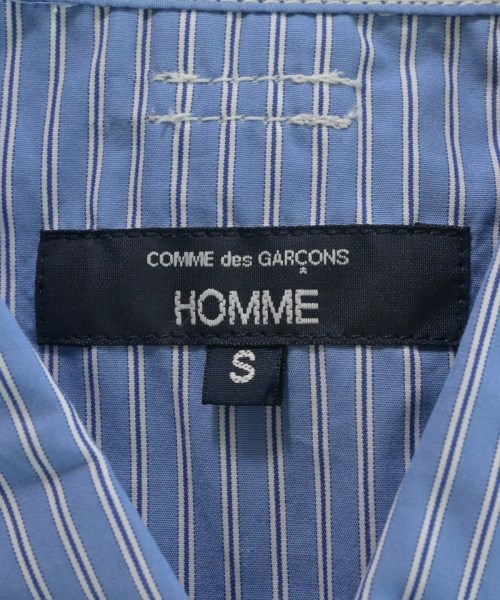 COMME des GARCONS HOMME（コムデギャルソンオム）カジュアルシャツ 青 サイズ:S メンズ/2200712764025
