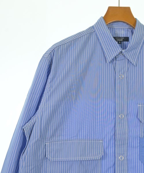 COMME des GARCONS HOMME（コムデギャルソンオム）カジュアルシャツ 青 サイズ:S メンズ/2200712764025