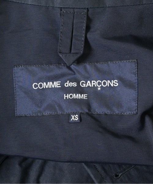 COMME des GARCONS HOMME（コムデギャルソンオム）ステンカラーコート 紺 サイズ:XS メンズ/2200713194012