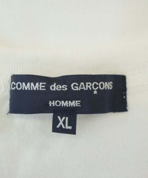 COMME des GARCONS HOMME（コムデギャルソンオム）Tシャツ・カットソー 白 サイズ:XL メンズ/2200713194098