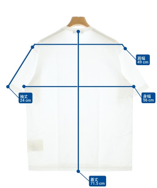 COMME des GARCONS HOMME（コムデギャルソンオム）Tシャツ・カットソー 白 サイズ:XL メンズ/2200713194098