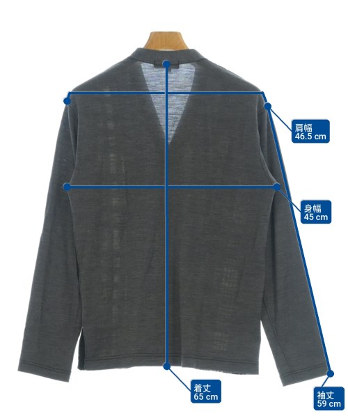 COMME des GARCONS HOMME（コムデギャルソンオム）カーディガン グレー サイズ:XS メンズ/2200713313017