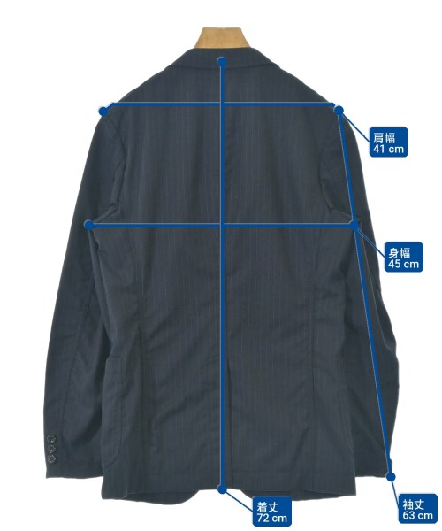 COMME des GARCONS HOMME（コムデギャルソンオム）テーラードジャケット 紺 サイズ:XS メンズ/2200713313031