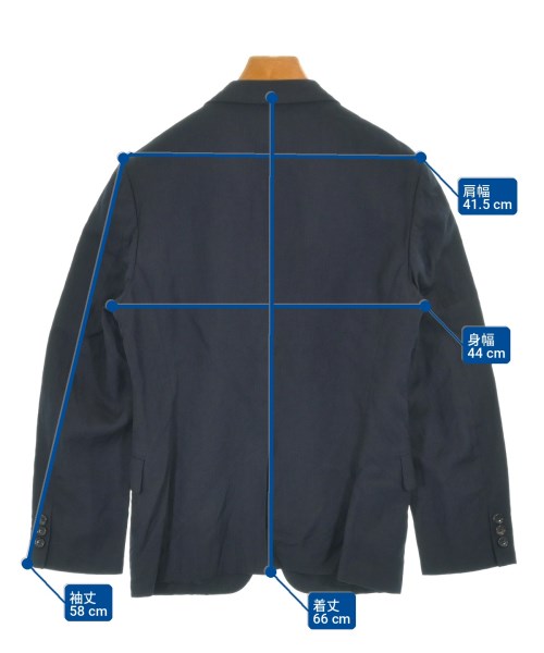 COMME des GARCONS HOMME（コムデギャルソンオム）テーラードジャケット 紺 サイズ:XS メンズ/2200713702071