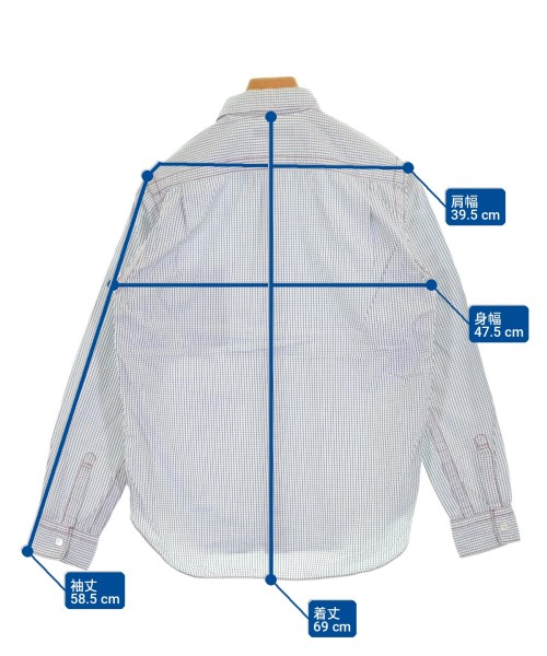 COMME des GARCONS HOMME（コムデギャルソンオム）カジュアルシャツ 白 サイズ:XS メンズ/2200713702163