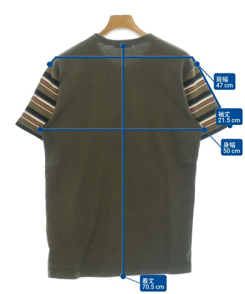 COMME des GARCONS HOMME（コムデギャルソンオム）Tシャツ・カットソー カーキ サイズ:M メンズ/2200714246154