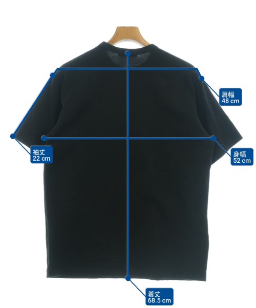 COMME des GARCONS HOMME（コムデギャルソンオム）Tシャツ・カットソー 黒 サイズ:M メンズ/2200714250113