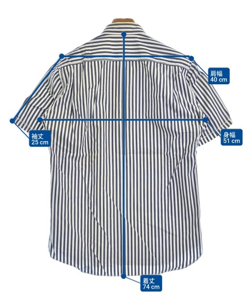 COMME des GARCONS HOMME（コムデギャルソンオム）カジュアルシャツ 青 サイズ:S メンズ/2200714288031