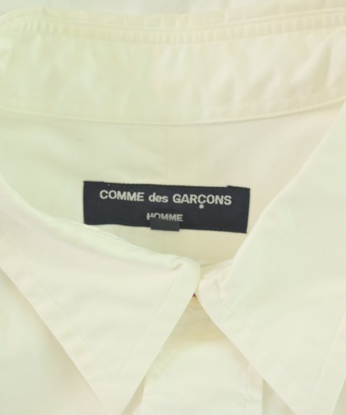 COMME des GARCONS HOMME（コムデギャルソンオム）カジュアルシャツ 白 サイズ:XS メンズ/2200711172043