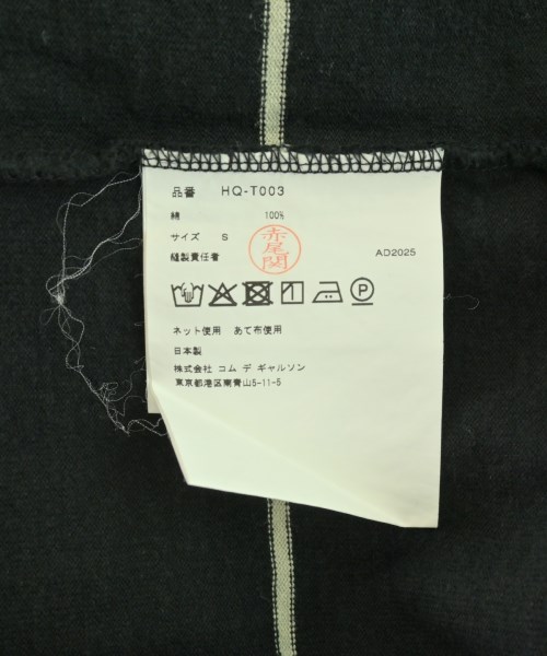 COMME des GARCONS HOMME（コムデギャルソンオム）Tシャツ・カットソー 黒 サイズ:S メンズ/2200715645024